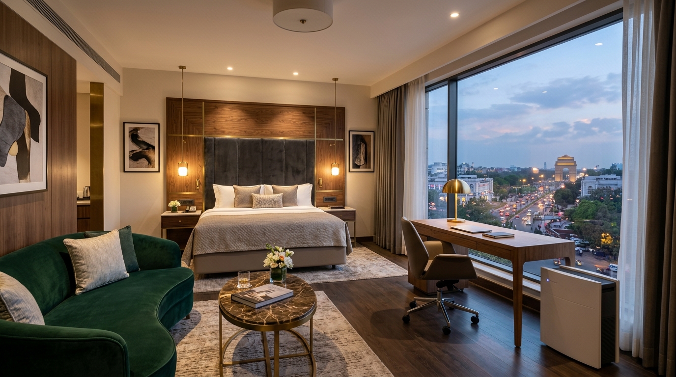 Premier Studio King Room at Hotel Godwin Deluxe