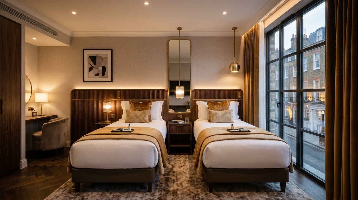 Executive Twin Room at Hotel Grand Godwin New Delhi